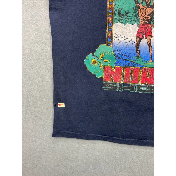 VTG 80s LIGHTNING BOLT SURFBOARD CO. Tank Top T Shirt XL North Shore Made In USA - Picture 5 of 9